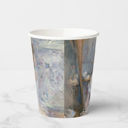 Berthe Morisot - Vrouw bij Haar Toilette Papieren Bekers (Links)