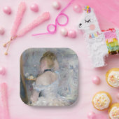 Berthe Morisot - Vrouw bij Haar Toilette Papieren Bordje (Feest)