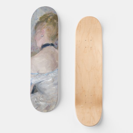 Berthe Morisot - Vrouw bij Haar Toilette Persoonlijk Skateboard (Voorkant)