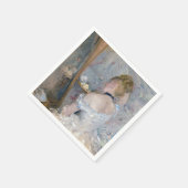 Berthe Morisot - Vrouw bij Haar Toilette Servet (Hoek)