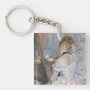 Berthe Morisot - Vrouw bij Haar Toilette Sleutelhanger