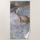 Berthe Morisot - Vrouw bij Haar Toilette Strandlaken (Voorkant)