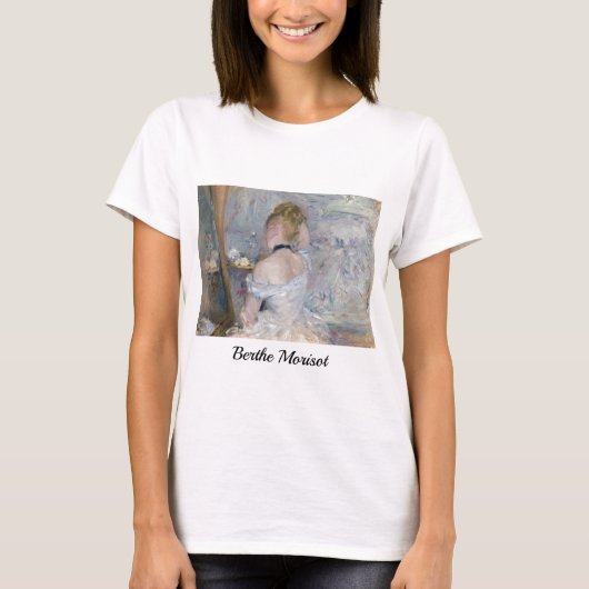 Berthe Morisot - Vrouw bij Haar Toilette T-shirt (Voorkant)