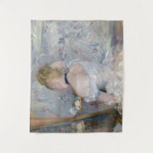 Berthe Morisot - Vrouw bij Haar Toilette Wandkleed (Voorkant)