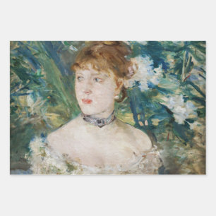 Berthe Morisot - Young Girl in a Ball Gown Inpakpapier Vel