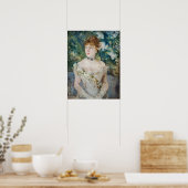 Berthe Morisot - Young Girl in a Ball Gown Poster (Keuken)