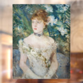 Berthe Morisot - Young Girl in a Ball Gown Raamsticker (Vel 2)