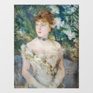 Berthe Morisot - Young Girl in a Ball Gown Raamsticker