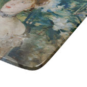 Berthe Morisot - Young Girl in a Ball Gown Snijplank (Hoek)