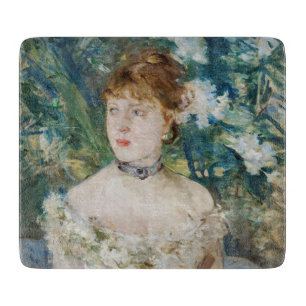 Berthe Morisot - Young Girl in a Ball Gown Snijplank