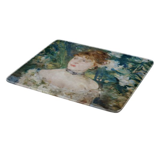 Berthe Morisot - Young Girl in a Ball Gown Snijplank (Hoek)