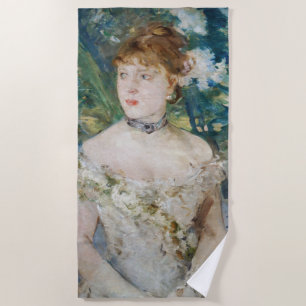 Berthe Morisot - Young Girl in a Ball Gown Strandlaken