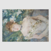 Berthe Morisot - Young Girl in a Ball Gown Tissuepapier (Voorkant)