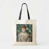 Berthe Morisot - Young Girl in a Ball Gown Tote Bag (Voorkant)
