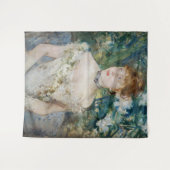 Berthe Morisot - Young Girl in a Ball Gown Wandkleed (Voorkant (horizontaal))