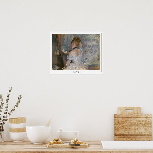 Berthe Morisot Zedign Art Poster #119 (Keuken)