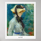 Berthe Morisot Zedign Art Poster #16 (Voorkant)