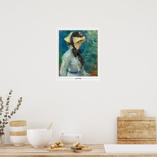 Berthe Morisot Zedign Art Poster #16 (Keuken)