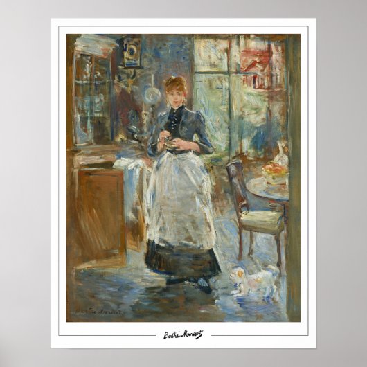 Berthe Morisot Zedign Art Poster #2 (Voorkant)