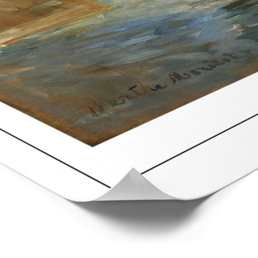 Berthe Morisot Zedign Art Poster #2 (Hoek)