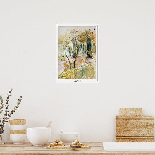 Berthe Morisot Zedign Art Poster #205 (Keuken)