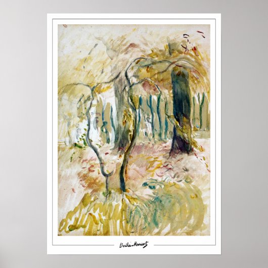 Berthe Morisot Zedign Art Poster #205 (Voorkant)