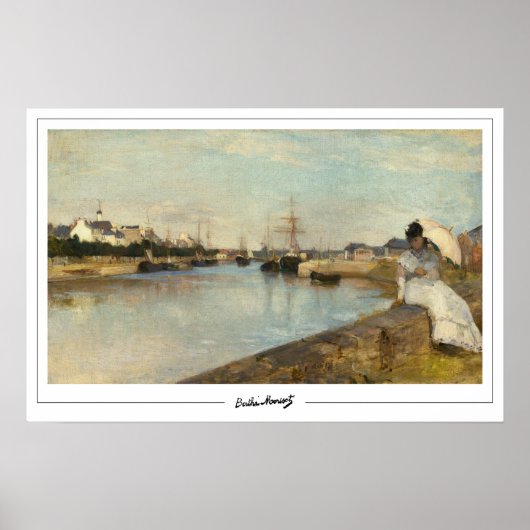 Berthe Morisot Zedign Art Poster #260 (Voorkant)