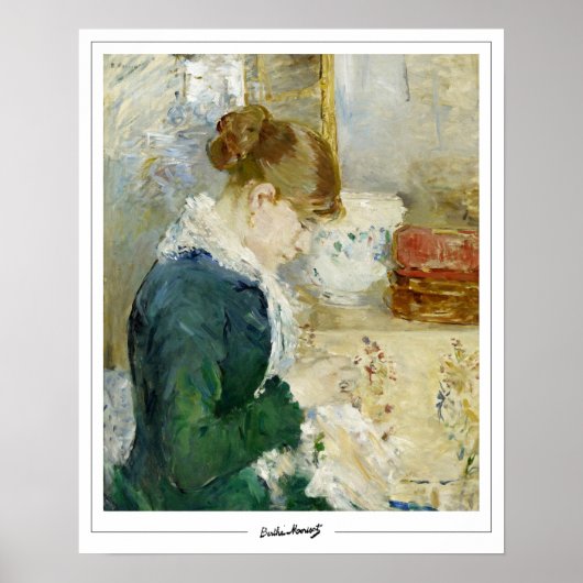Berthe Morisot Zedign Art Poster #265 (Voorkant)