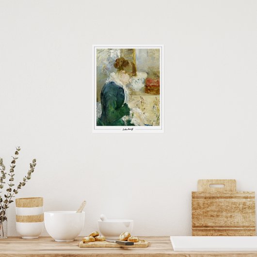 Berthe Morisot Zedign Art Poster #265 (Keuken)