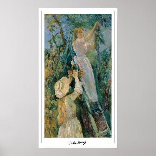 Berthe Morisot Zedign Art Poster #269 (Voorkant)
