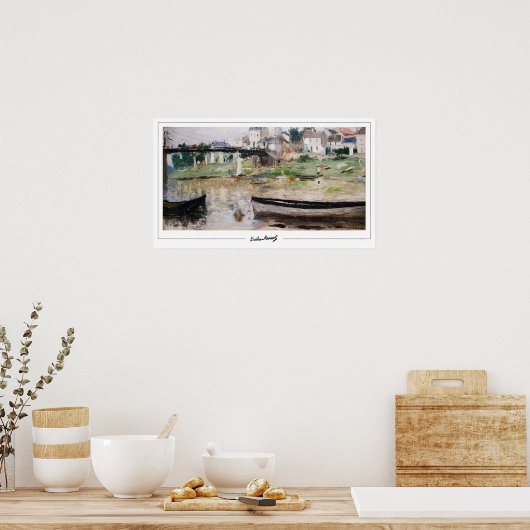 Berthe Morisot Zedign Art Poster #321 (Keuken)