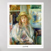 Berthe Morisot Zedign Art Poster #336 (Voorkant)