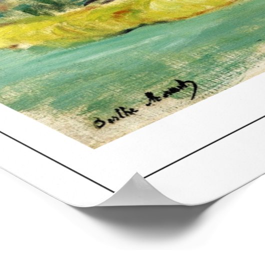 Berthe Morisot Zedign Art Poster #355 (Hoek)