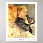 Berthe Morisot Zedign Art Poster #363 (Voorkant)