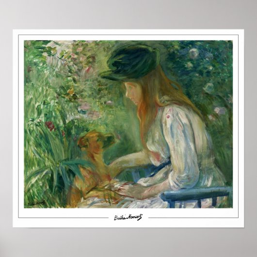Berthe Morisot Zedign Art Poster #37 (Voorkant)