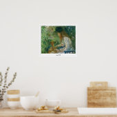 Berthe Morisot Zedign Art Poster #37 (Keuken)