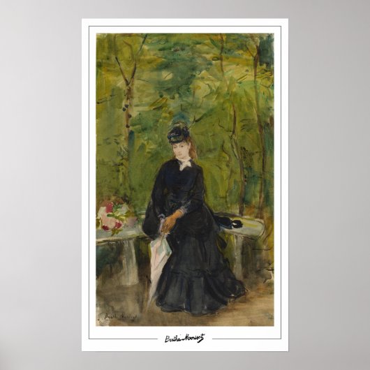 Berthe Morisot Zedign Art Poster #370 (Voorkant)