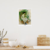 Berthe Morisot Zedign Art Poster #380 (Keuken)