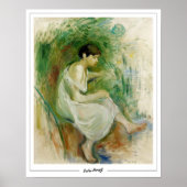 Berthe Morisot Zedign Art Poster #380 (Voorkant)