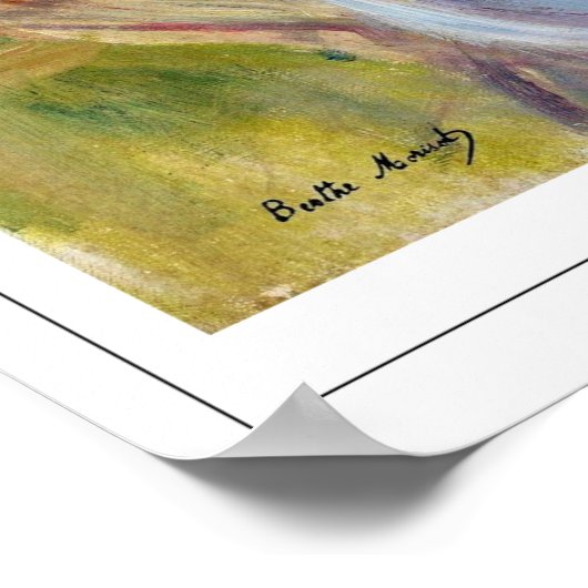 Berthe Morisot Zedign Art Poster #395 (Hoek)