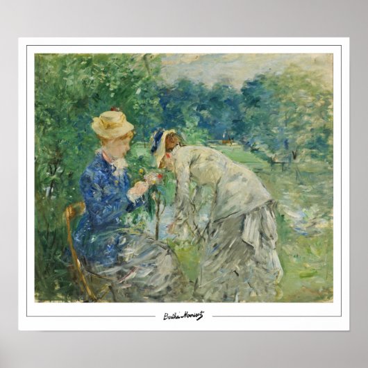 Berthe Morisot Zedign Art Poster #7 (Voorkant)