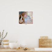 Berthe Morisot Zedign Art Poster #75 (Keuken)