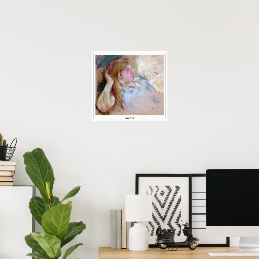 Berthe Morisot Zedign Art Poster #75 (Thuiskantoor)