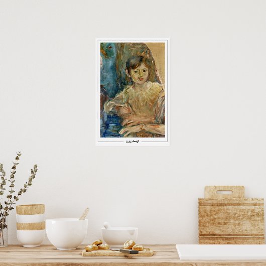 Berthe Morisot Zedign Art Poster #87 (Keuken)