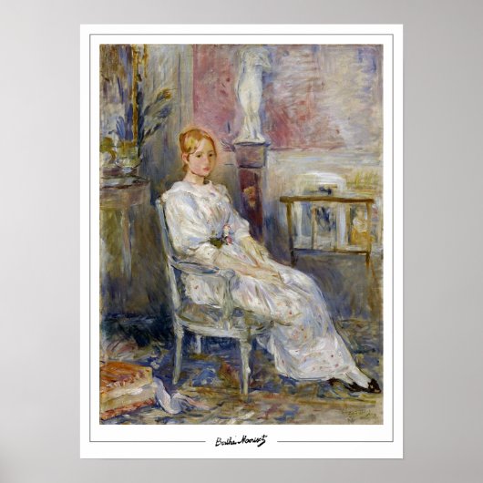 Berthe Morisot Zedign Art Poster #88 (Voorkant)