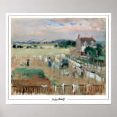 Berthe Morisot Zedign Art Poster #93 (Voorkant)