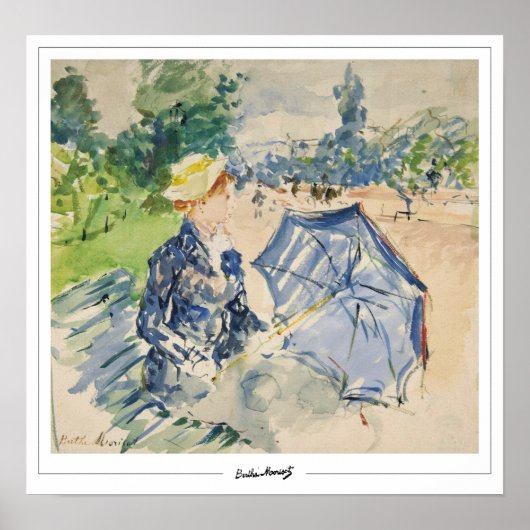 Berthe Morisot Zedign Kunstposter #120 Poster (Voorkant)