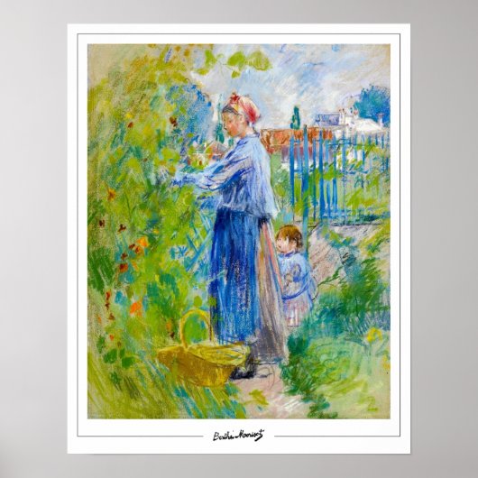 Berthe Morisot Zedign Kunstposter #310 Poster (Voorkant)