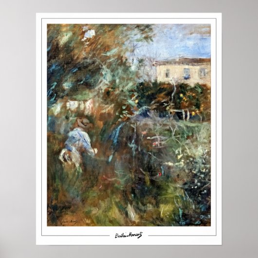 Berthe Morisot Zedign Kunstposter #383 Poster (Voorkant)