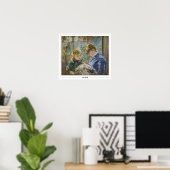 Berthe Morisot Zedign Kunstposter #9 Poster (Thuiskantoor)